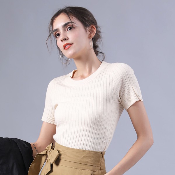 Ribbed Knitted Top